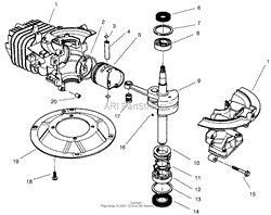 CRANKSHAFT ASSEMBLY (MODEL NO. 47PV9-7)