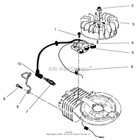 IGNITION ASSEMBLY (MODEL NO. 47PV9-7)