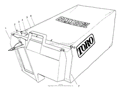 GRASS BAG ASSEMBLY NO. 11-5609