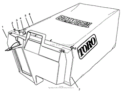 GRASS BAG ASSEMBLY NO. 11-5609