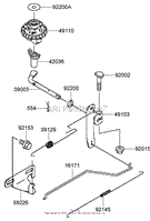 CONTROL EQUIPMENT ASSEMBLY KAWASAKI FJ180V-AS28