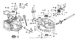 CYLINDER BARREL ASSEMBLY HONDA GXV160K1 A12