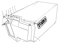 GRASS BAG ASSEMBLY NO. 99-2535