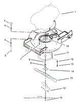 ENGINE AND BLADE ASSEMBLY