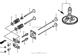 CAMSHAFT ASSEMBLY HONDA GXV160K1-A1T