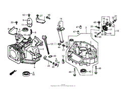 CYLINDER BARREL ASSEMBLY HONDA GXV160K1-A1T