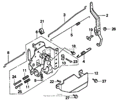 CONTROL ASSEMBLY HONDA GXV160K1 A1