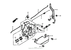 CONTROL ASSEMBLY HONDA GXV160K1-A1T