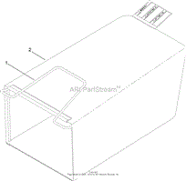 GRASS BAG ASSEMBLY NO. 110-2140