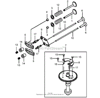 VALVE AND CAMSHAFT ASSEMBLY