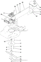 ENGINE AND BLADE ASSEMBLY