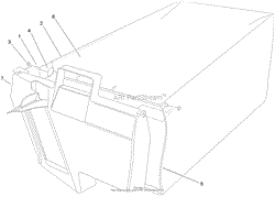 GRASS BAG ASSEMBLY NO. 121-1391