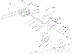 REAR DRIVE AND WHEEL ASSEMBLY