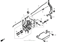 CONTROL ASSEMBLY HONDA GXV160UH2 A1T