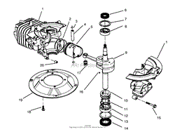 CRANKSHAFT ASSEMBLY (MODEL NO. 47PR4-3)