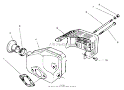 MUFFLER ASSEMBLY (MODEL 47PT6-3)