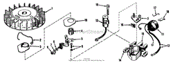 MAGNETO MODEL NO. 610689A