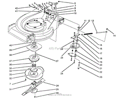 BLADE &amp; BRAKE ASSEMBLY