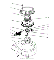 RECOIL ASSEMBLY (MODEL NO. 47PP3-6)