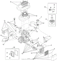 ENGINE ASSEMBLY NO. 119-1900