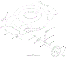 FRONT WHEEL ASSEMBLY