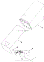 REAR BAG AND DEFLECTOR ASSEMBLY