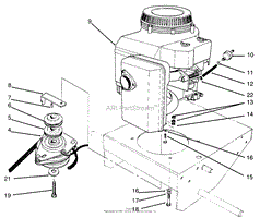 ENGINE &amp; CLUTCH ASSEMBLY