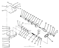 PEERLESS TRANSMISSION MODEL NO. 700-039