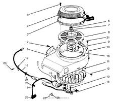 RECOIL &amp; FLYWHEEL ASSEMBLY