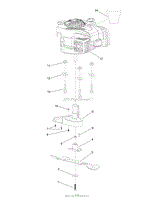 ENGINE AND BLADE ASSEMBLY