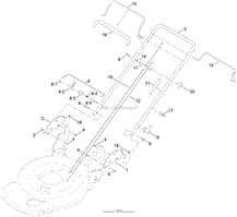 HANDLE AND CONTROL ASSEMBLY