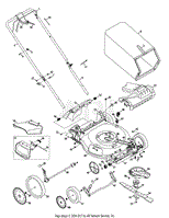 Troy Bilt TB220 12AVB22J766 2015 12AVB22J766 TB220 2015 Parts Diagram for General Assembly TB220