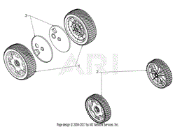 Front &amp; Rear Wheels