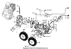 Wheel Speed Lever, Belt Drive System, Engines, Wheels