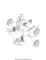 Drive &amp; Rear Wheels 21D-6XX