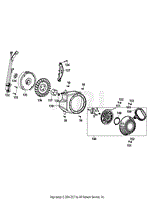 170-NU Flywheel &amp; Blower Housing