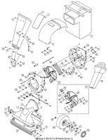 Bag, Chute &amp; Impeller Assembly