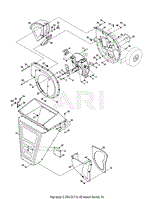 CS 4265 &amp; CS 4325 Chipper Shredder Impeller &amp; Hopper