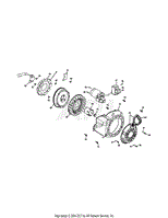 483-SUA Starter Assembly &amp; Blower Housing