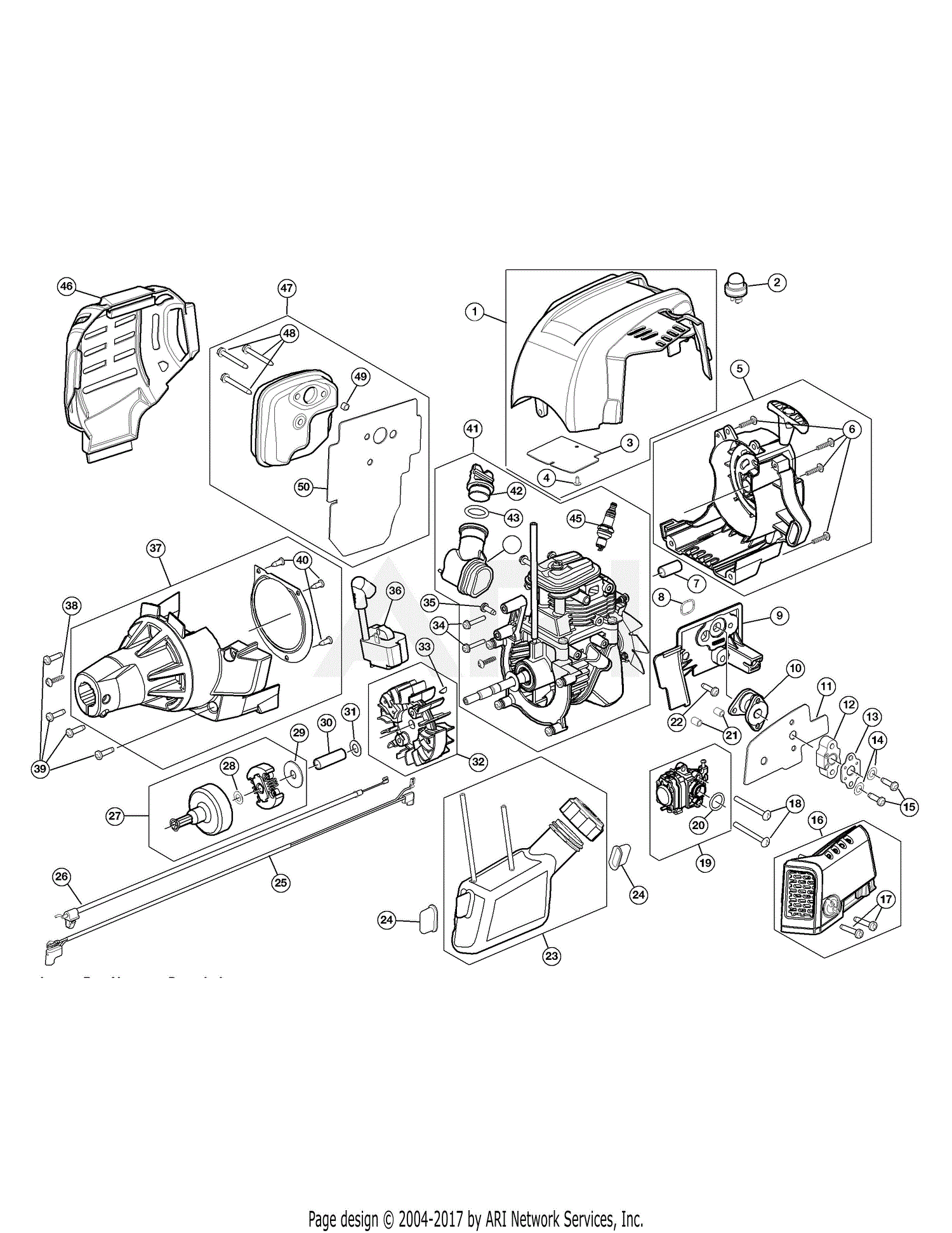 Troy Bilt TB6044XP 41BDZ6PC766 41BDZ6PC766 TB6044 XP Parts