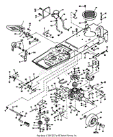 HYDROSTATIC &amp; BRAKE ASSEMBLY