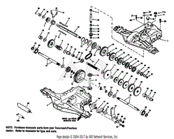 PEERLESS (#930) TRANSAXLE BREAKDOWN