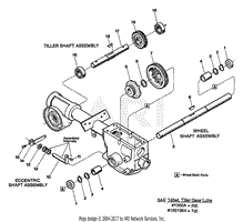 WHEEL &amp; TILLER SHAFT ASSEMBLY