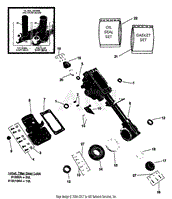 TRANSMISSION HOUSING &amp; SEALS/GASKET