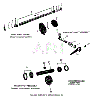 WHEEL &amp; TILLER SHAFT ASSEMBLIES