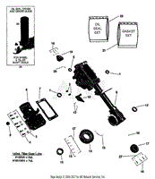 TRANSMISSION HOUSING &amp; SEALS/GASKET