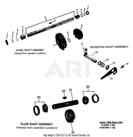 WHEEL &amp; TILLER SHAFT ASSEMBLIES