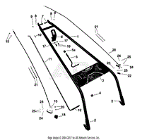 Handlebars &amp; Mounting Bracket - &amp; Control Levers