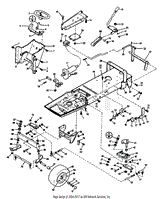 FRAME, LIFT &amp; STEERING ASSEMBLY