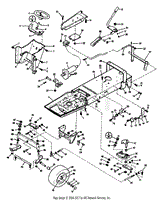 FRAME, LIFT &amp; STEERING ASSEMBLY